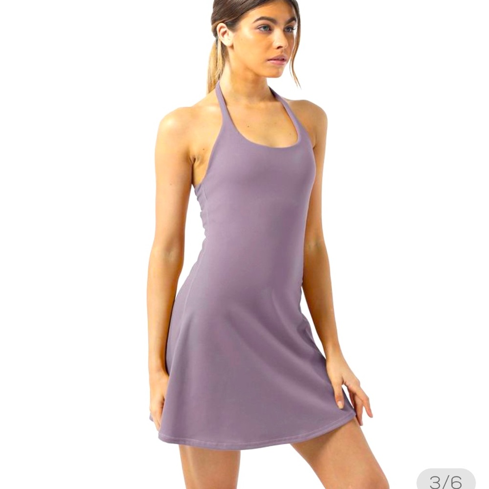 Hilara halter dress